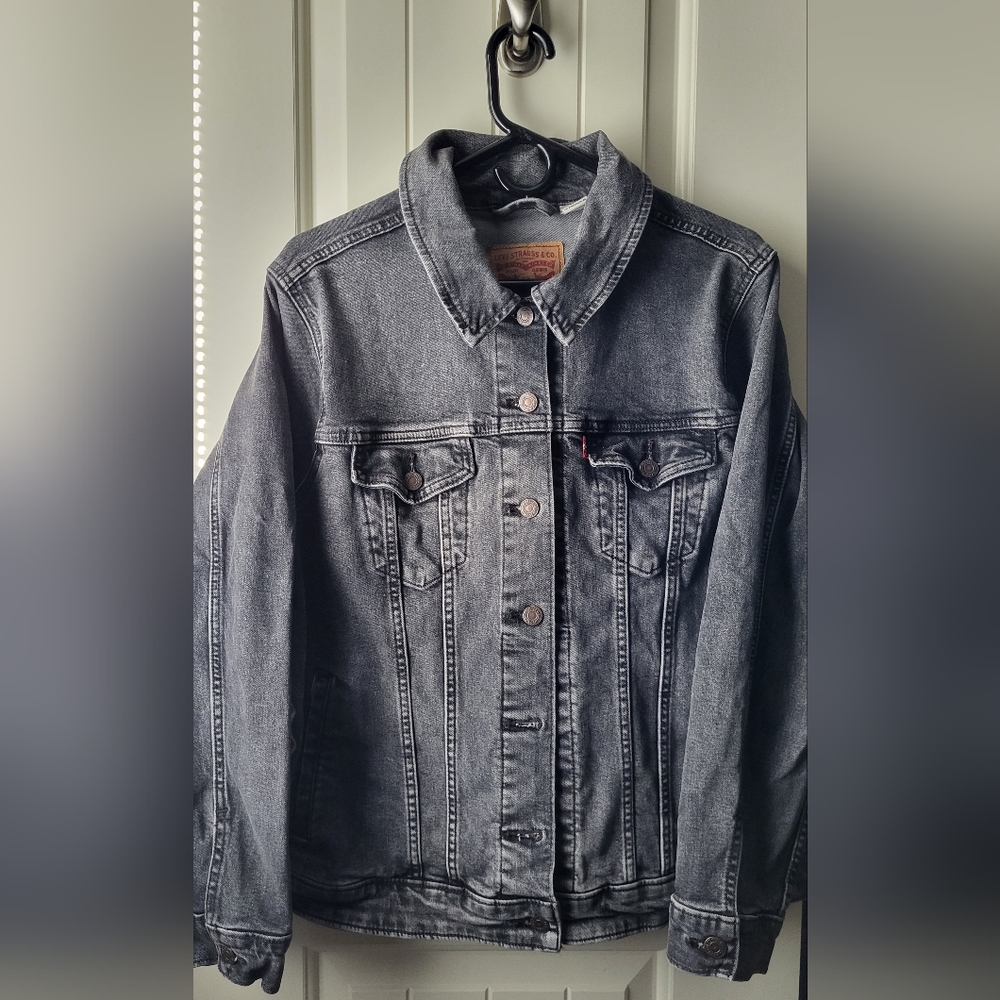 Levi's Slate Gray Denim Jacket 2X